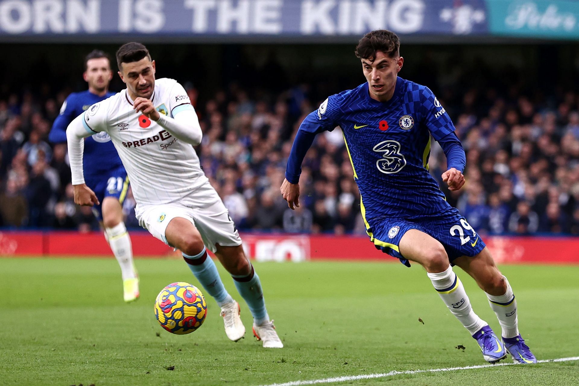 Havertz's first-half header gave Chelsea the lead